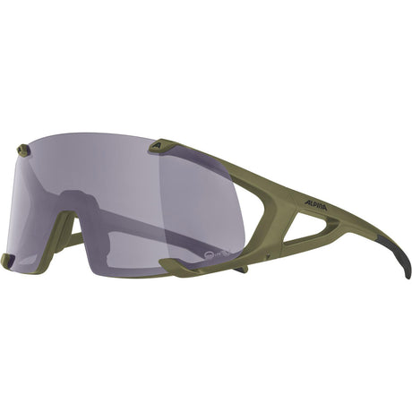 Alpina Sports Sportbrille Hawkeye Q-Lite V Olive