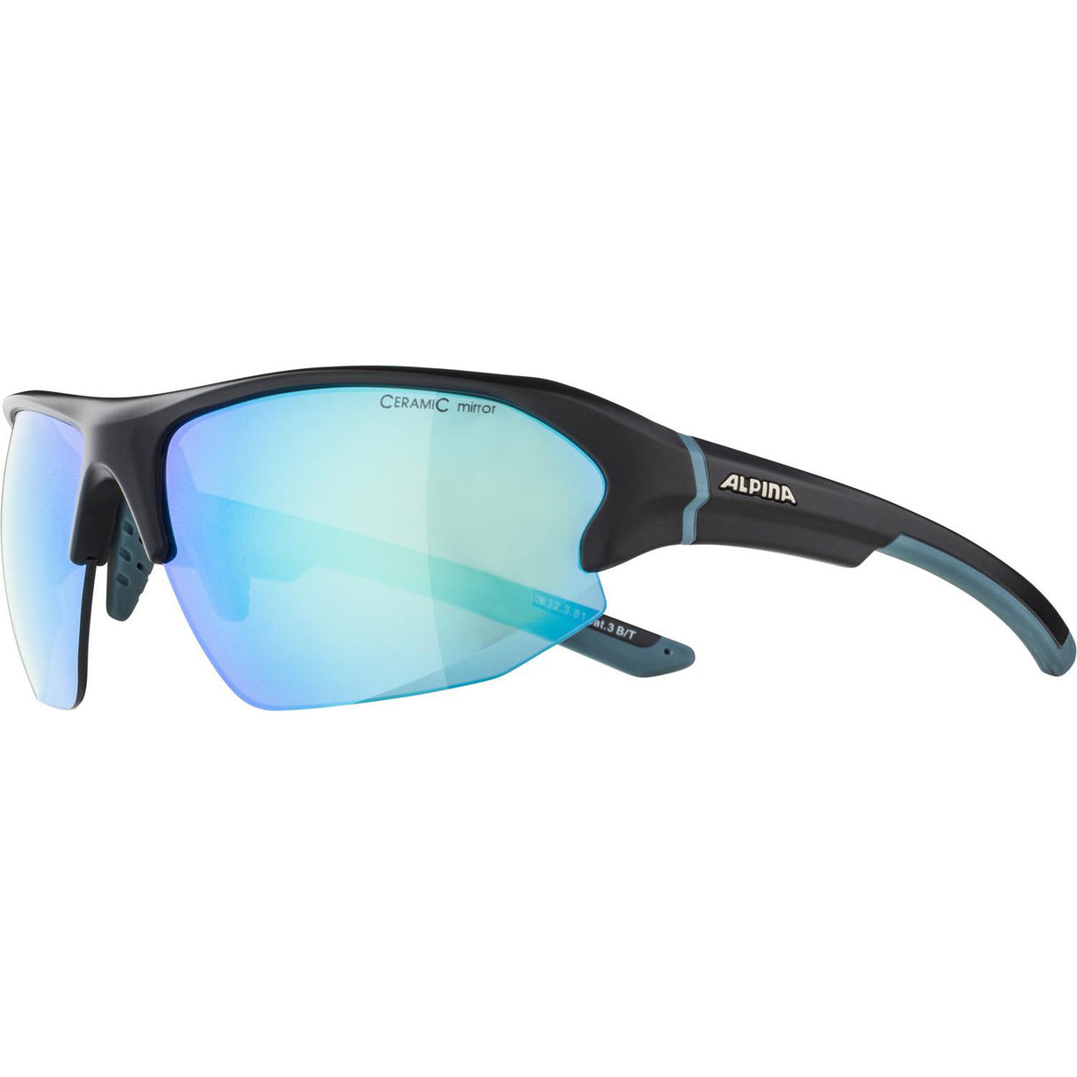 Alpina Sports Sportbrille Lyron HR schwarz