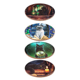 Lisa Parker Magic Cat Set mit 4 Untersetzern