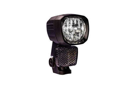Herrmans Scheinwerfer Nordic CL3 E-Bike 100 Lumen – Schwarz