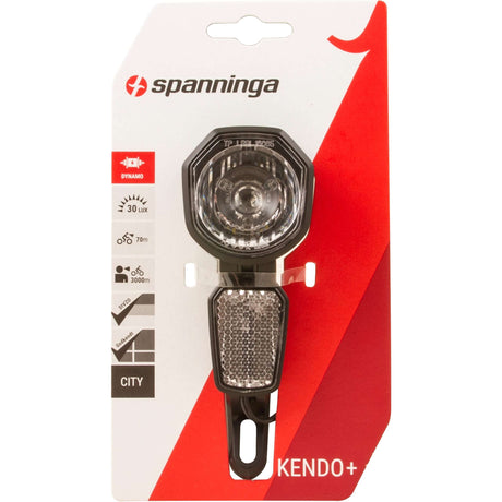 Spanninga-Scheinwerfer Kendo XDo 30 Lux an Off V-Brake + Kabel