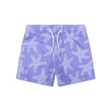 Seestern | Lila UV-Schwimmboxer für Jungen