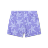 Seestern | Lila UV-Schwimmboxer für Jungen