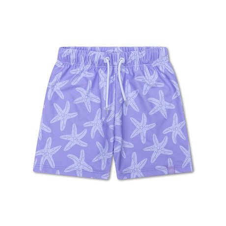 Seestern | Lila UV-Badehose Jungen