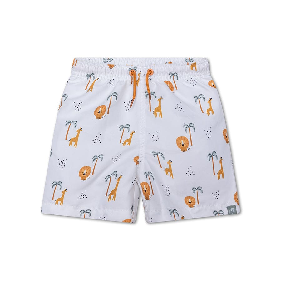Dschungel | mehrfarbige UV-Badehose Jungen