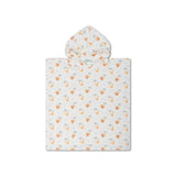 Dschungel | mehrfarbiger hydrophiler Strandponcho 65 x 65 cm