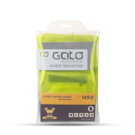 Gato x Weste Reflektierende Neongeel Größe s