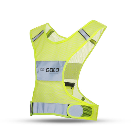 Gato x vest reflektierend neon gelb groß