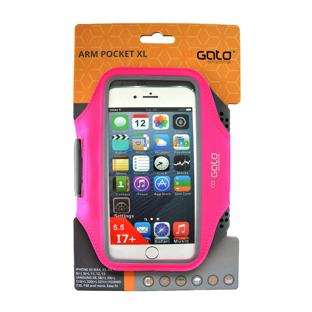 Outwet Gato Armstasche XL Pink One Size