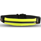 Gato Sport USB-LED-Gürtel, wasserdicht, neongelb, Einheitsgröße