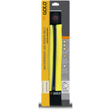 Gato Sport USB-LED-Gürtel, wasserdicht, neongelb, Einheitsgröße