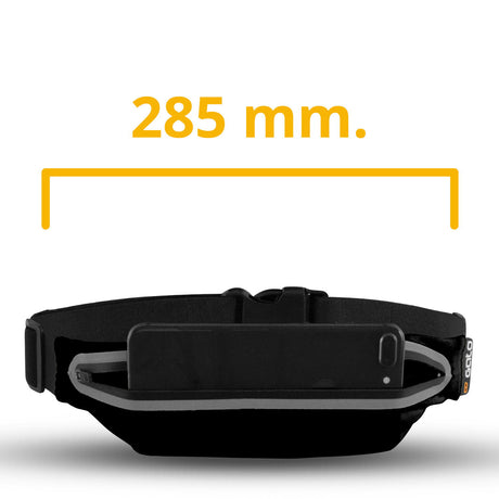 Outwet Gato Sportgürtel wasserdichte schwarze schwarze Eingröße