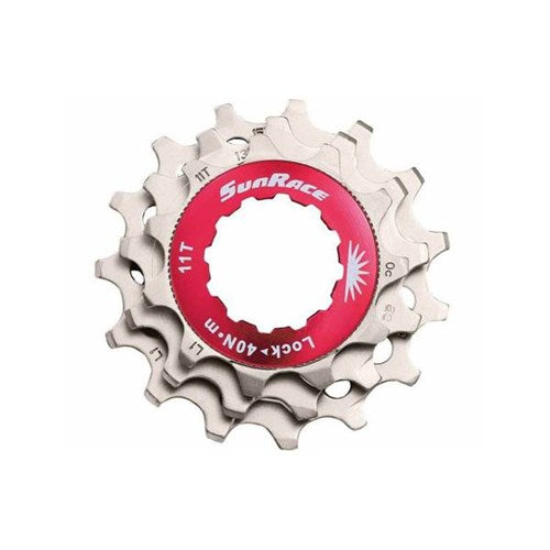 Sturmey-Archer Europe N.V. Sunrace Sicherungsring mit Ritzeln 11V 11 13 15T Silber