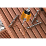 KWB KWB HSS-M2-Hartholzbohrer mit einstellbarer Tiefenstopp und