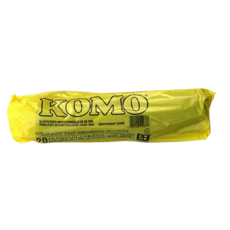 Komo-Kotbeutel 50my 60 x 80cm (Rolle à 20 Stück)