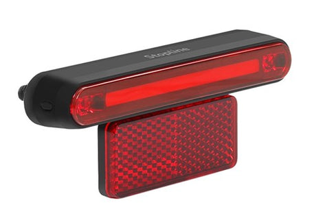 Qibbel Union Rücklicht E-Bike 50–80 mm Stopline 6–12 V Bremslicht