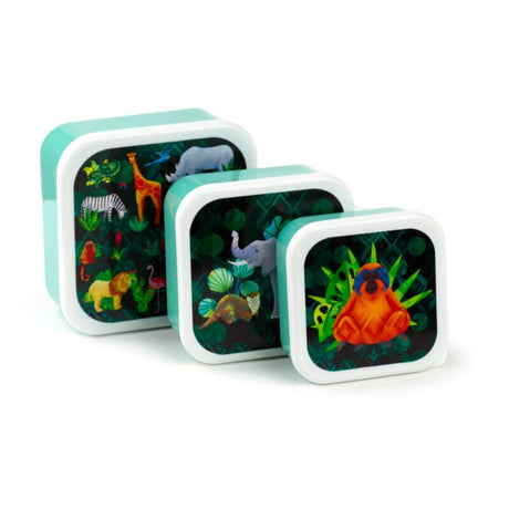Set 3 Lunchbox M L XL - Tierreich