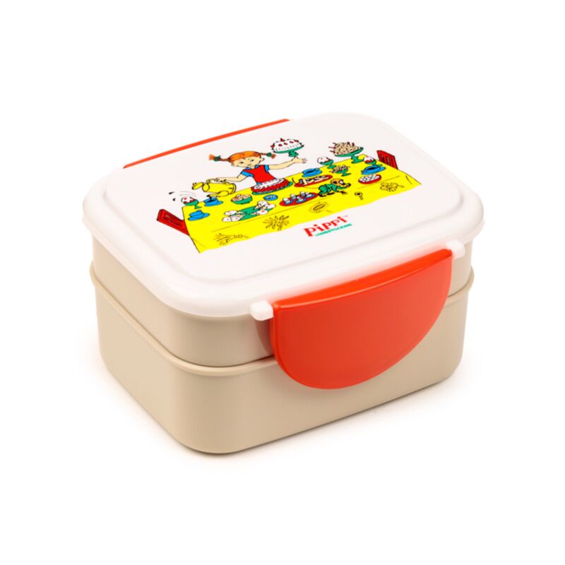Pippi Langstrumpf Clip Bento Box Lunchbox Besteck