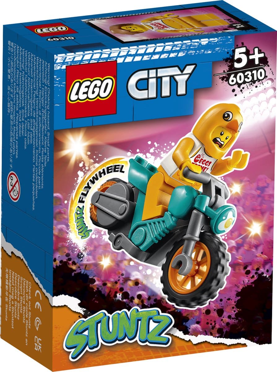 Lego City – 60310 Stuntz Chicken Stunt-Motorrad