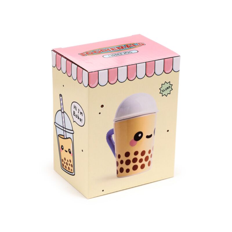 Boba the Bubble Tea Foodie Mals Becherdeckel