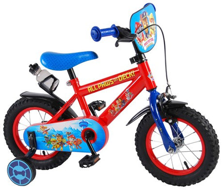 PAW Patrol Kinderbike - Jungen - 12 Zoll - Rotblau