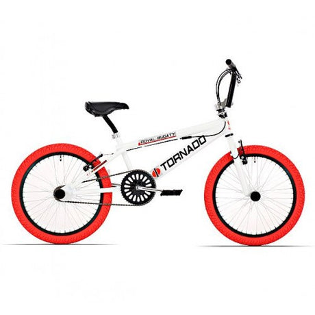 Tornado 20 Zoll Freestyle Bike Weiß rote Reifen 200022