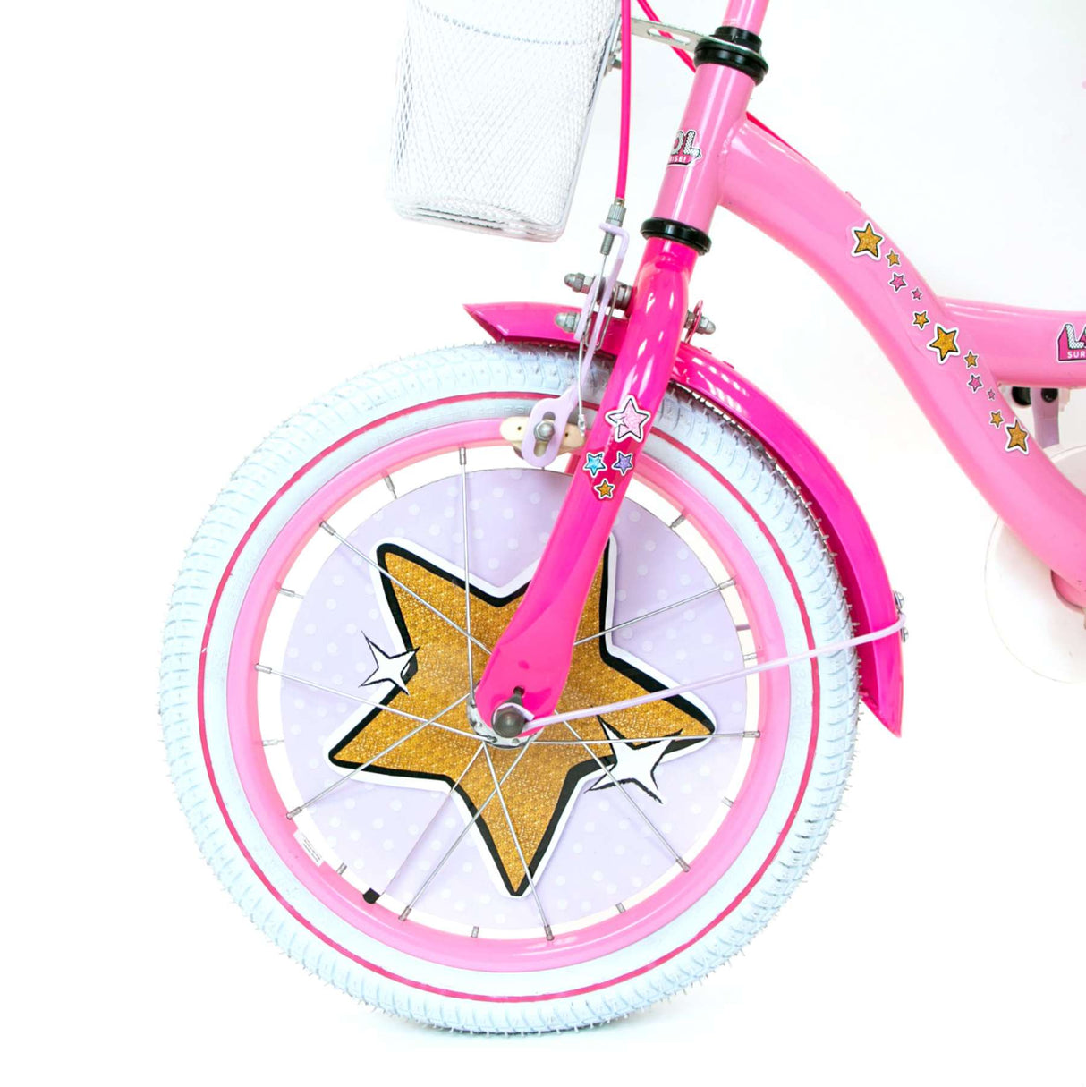 Volare Puppen 16 Zoll Kinderfahrrad mit zwei Handbremsen