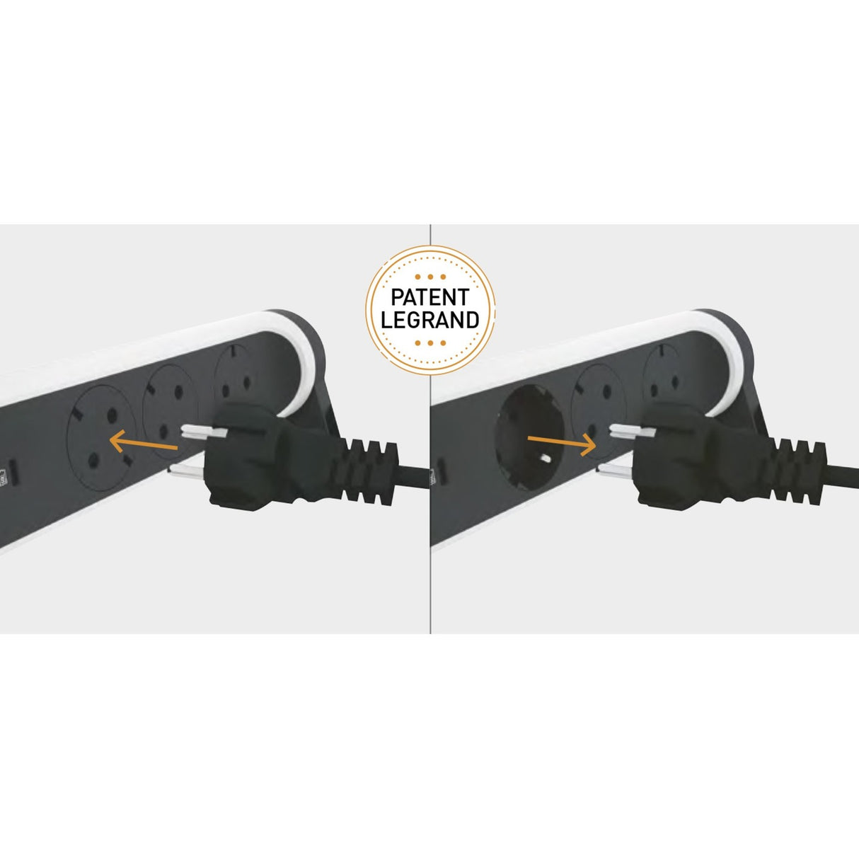 Legrand montierbar und rotierbar mehrere Premiumconta