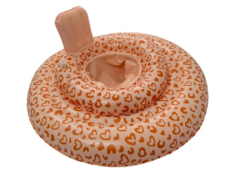 Leopard | Orangefarbener Babyschwimmer 0-1 Jahre