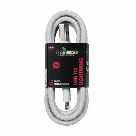 Greenmouse Lightning Datenkabel gewebt 1 Meter (5 Stück)