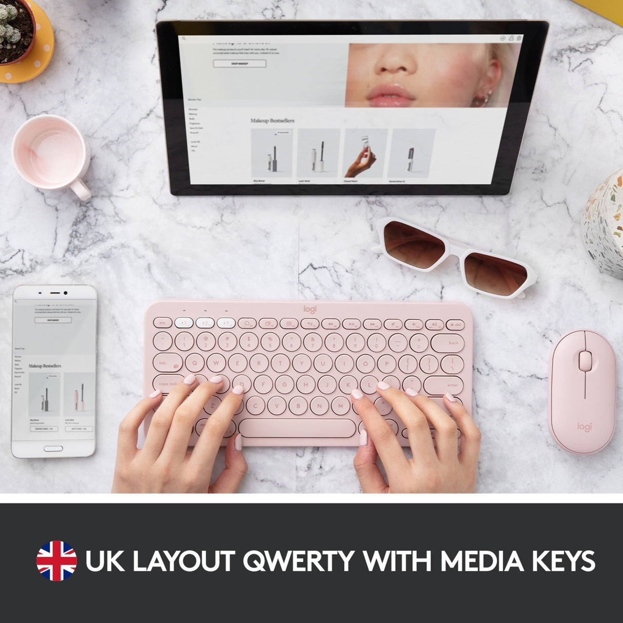 Logitech K380 Multi-Device Bluetooth-Tastatur