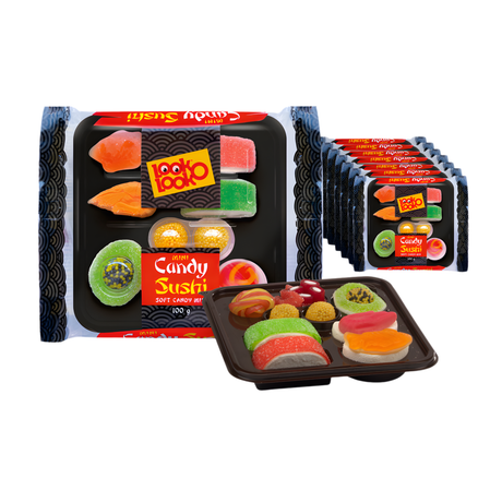Look o Look Look-o-Look Mini-Süßigkeiten-Sushi (7x 100gr)