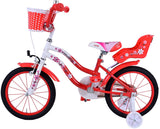 Volare schöne Kinderbike Girls 16 Zoll rotweiß