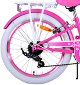 Volare Lovely Kinderfahrrad – Mädchen – 20 Zoll – Rosa – 7 Gänge