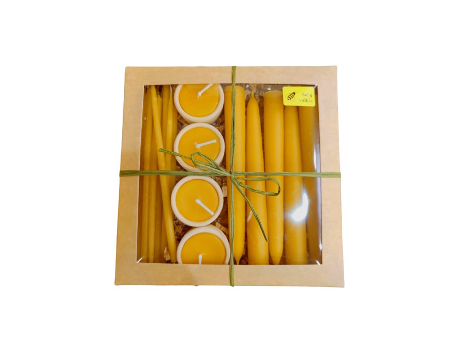 Luxa Geschenkset - Bienenwachskerzen