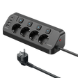 Morre power strip 8w1 4gniazda 2xusb-c 2xusb-a 12w 2m