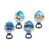 Strand-Souvenir-Magnet-Flaschenöffner Strandkai