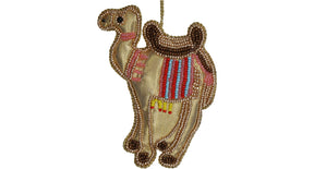 Ornament camel beads multi 11.5cm