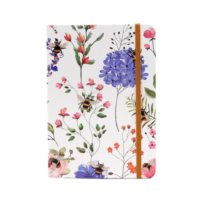 Nectar Meadows recyceltes liniertes A5-Notizbuch