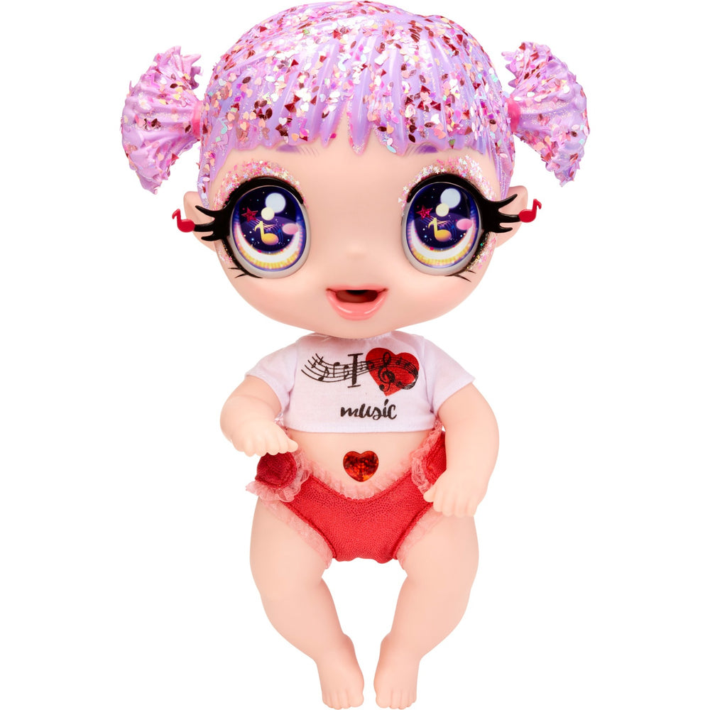 MGA Entertainment Glitter Babyz Pop Series 2 Melodie Highnote