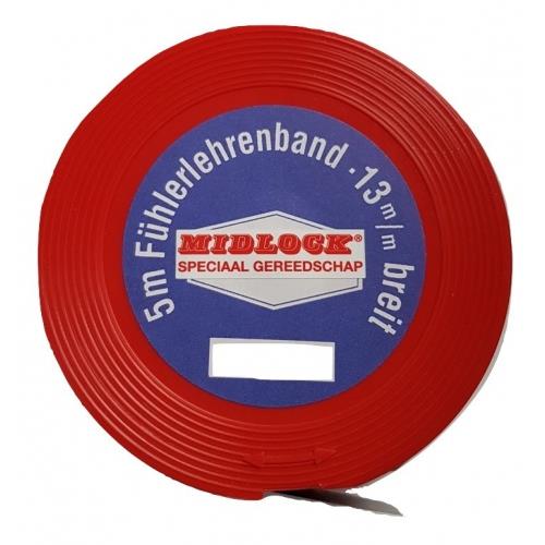 Midlock-Fühlerband 0,18 mm auf Rolle (5 m) (nml)