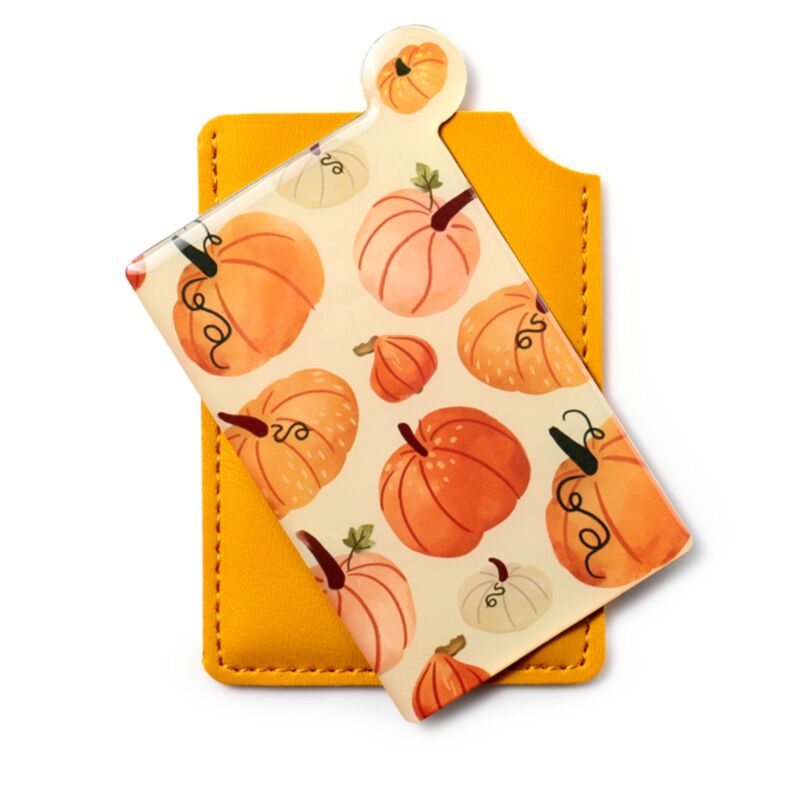 Herbsternte-Taschenspiegel im Einband