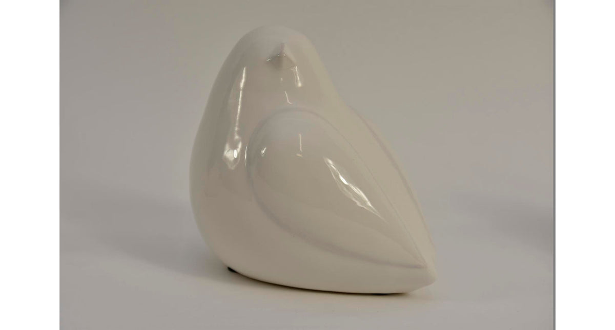 Vogel bol b 16,5x12x15,5cm white