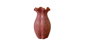 Vaas ''loire'' keramiek d21 h38cm cherry