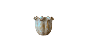 Pot ''loire'' keramiek d16,5 h14cm off-white