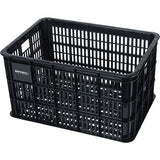 Basil Fahrradkiste L – groß – 40 Liter – schwarz