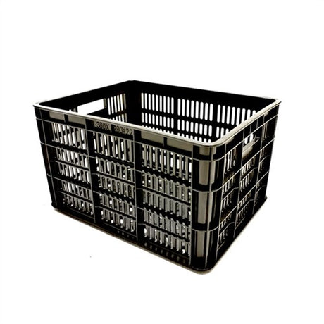 Global Dutch Bike Industry B.V. Koniger PVC-Kiste mittelgroß schwarz 32l 41x31x23