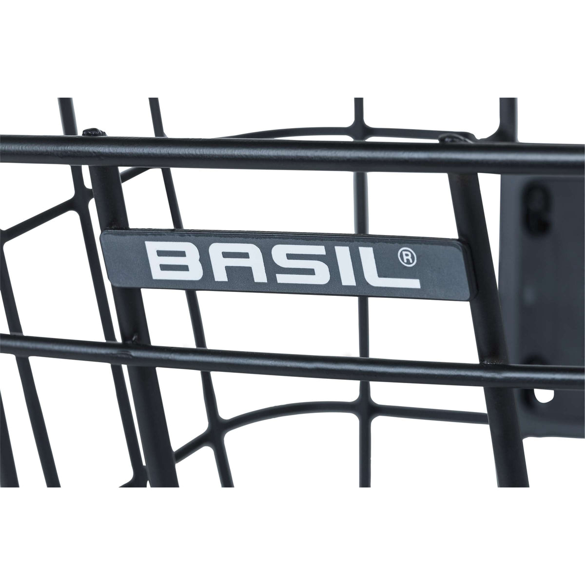 Basilikum Bremen Alu KF - Fahrradkorb - zuerst - Schwarz