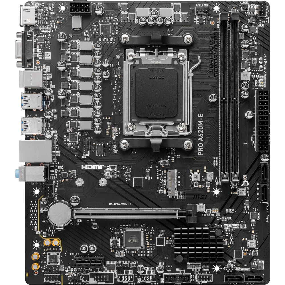 MSI Pro A620m-e
