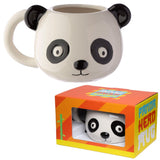 Adoramals Panda-förmige Keramiktasse